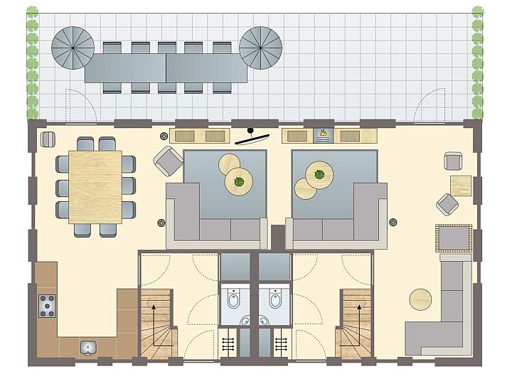 Unterkunft 173291 - Bungalow Midden Drenthe - Hof van Saksen | 10-persoons 'kinder'boerderij | 10CEK