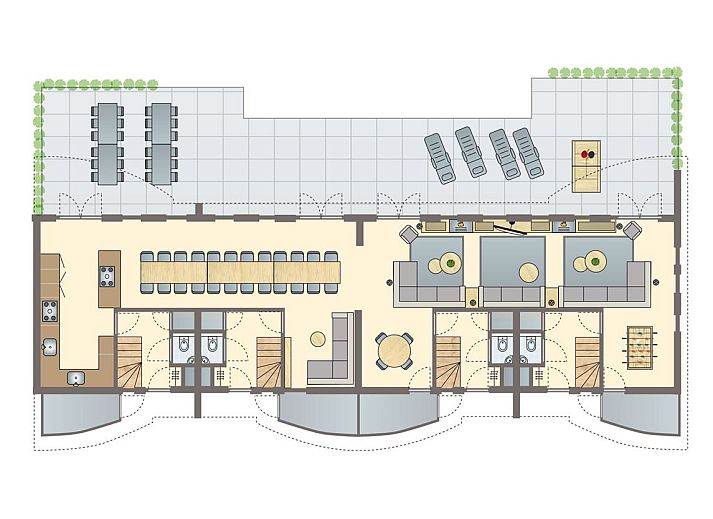 Unterkunft 173296 - Bungalow Midden Drenthe - Hof van Saksen | 24-persoons boerderij | 24FF