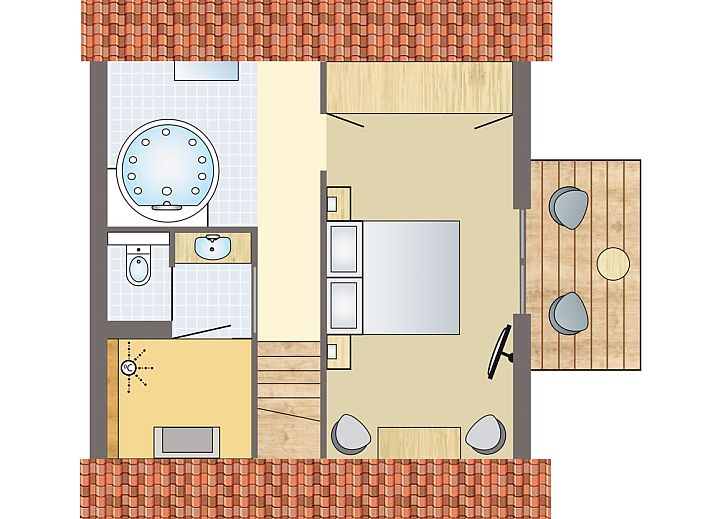 Unterkunft 173297 - Bungalow Midden Drenthe - Hof van Saksen | 2-persoons Love2stay boerderij | 2EL