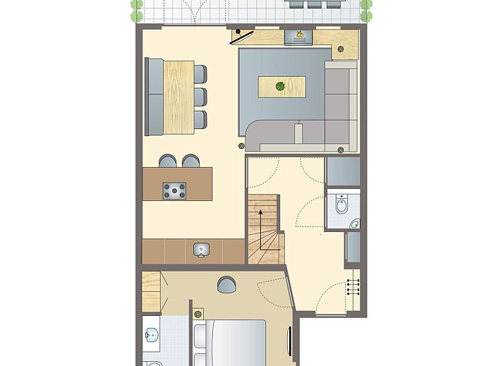 Unterkunft 173298 - Bungalow Midden Drenthe - Hof van Saksen | 6-persoons boerderij | 6L