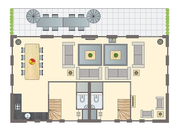 Unterkunft 173299 - Bungalow Midden Drenthe - Hof van Saksen | 8-persoons boerderij | 8C