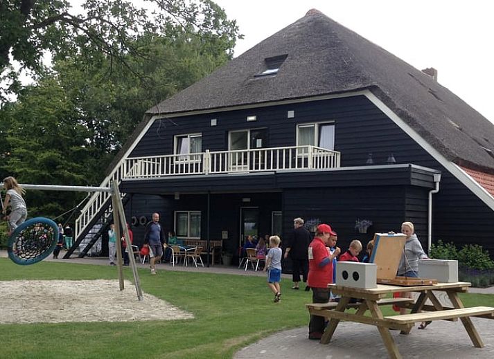 Winterlandschap rondom Vakantiehuisje in Witteveen, een charmant vakantiehuis in Drenthe.