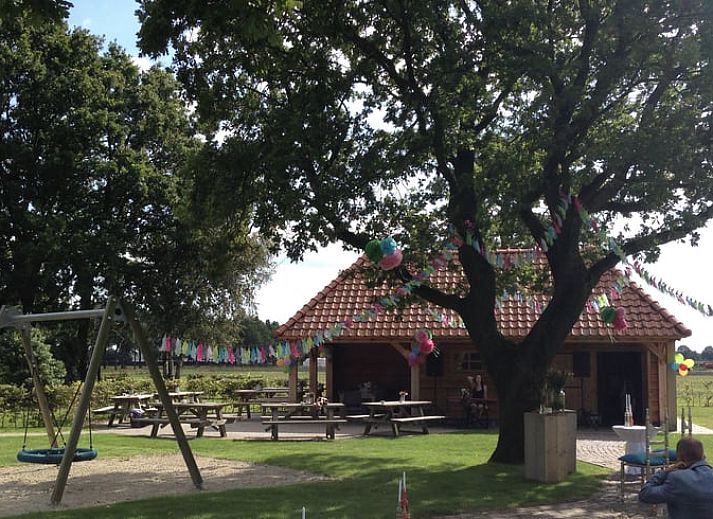 Winterlandschap rondom Vakantiehuisje in Witteveen, een charmant vakantiehuis in Drenthe.
