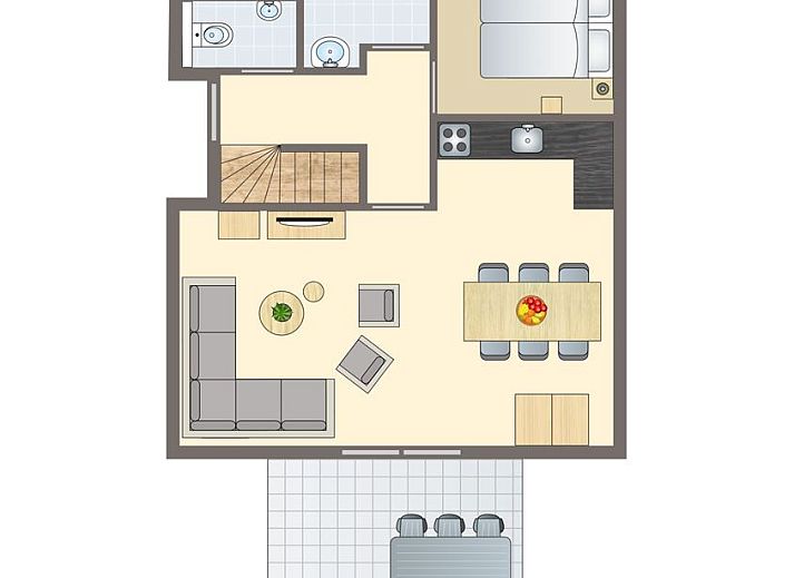 Guest house 173409 - Bungalow Midden Drenthe - Orveltermarke | 6-persoons hondenbungalow | 6CD