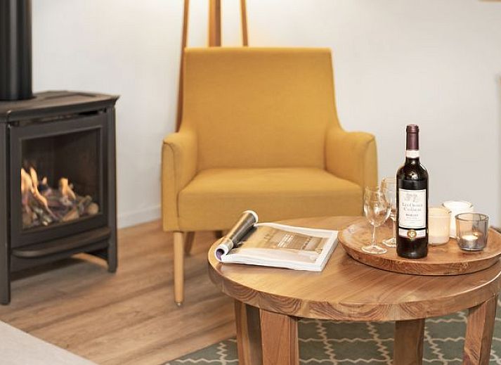 Wellness sauna in Orveltermarke 4-persoons bungalow Notariswoning te Witteveen, Drenthe voor ultieme ontspanning.