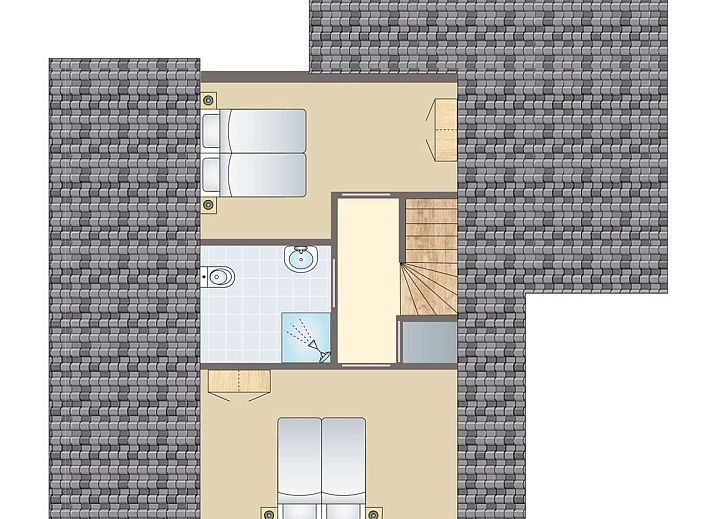 Guest house 173428 - Bungalow Midden Drenthe - Orveltermarke | 6-persoons bungalow - Notariswoning | 6C2