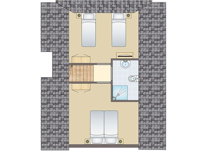 Orveltermarke 4-person bungalow 4BE in Witteveen, Drenthe with traditional brick facade and green surroundings.
