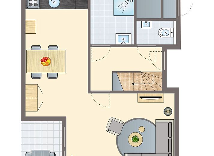 Verblijf 173451 - Bungalow Midden Drenthe - Orveltermarke | 4-persoons bungalow | 4C