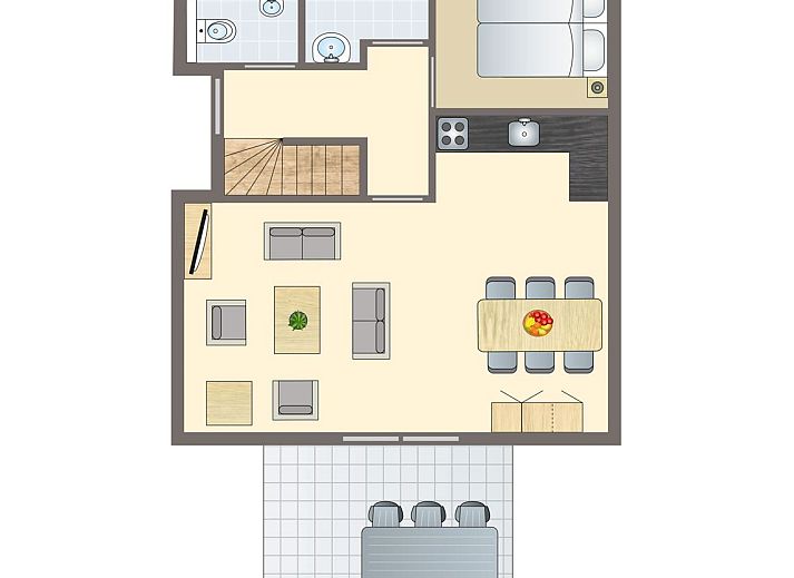 Guest house 173453 - Bungalow Midden Drenthe - Orveltermarke | 6-persoons bungalow | 6B1