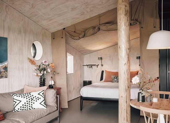 Adembenemend uitzicht op het Drentse landschap bij Vakantiehuis in Odoorn, perfect voor natuurliefhebbers.