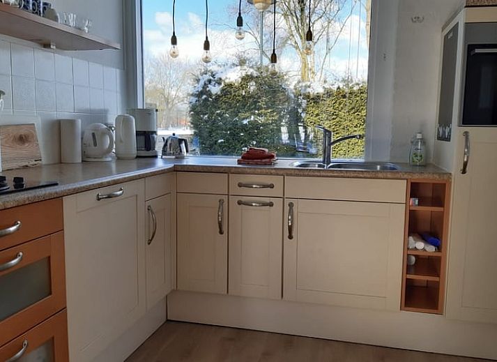 Ingang van Huisje in Nieuw Balinge, vakantiehuis in het rustige Nieuw-Balinge, Drenthe.