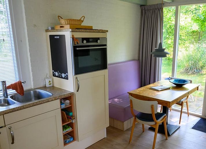 Prachtig uitzicht op de velden rondom Huisje in Nieuw Balinge, vakantieverblijf in Midden Drenthe.