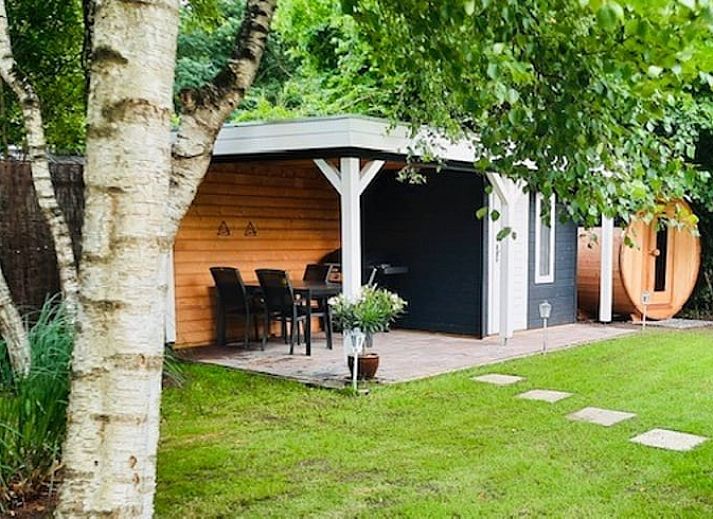 Prachtig uitzicht op de velden rondom Huisje in Nieuw Balinge, vakantieverblijf in Midden Drenthe.