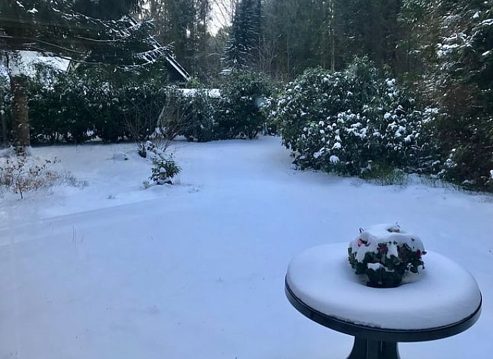 Gemuetliches Schlafzimmer im Ferienhaus in Norg, Nord-Drenthe, mit bequemem Bett und erholsamer Einrichtung.