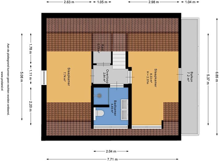 Stilvolles Badezimmer im Ferienhaus DG1863, Norg, Nord-Drenthe.