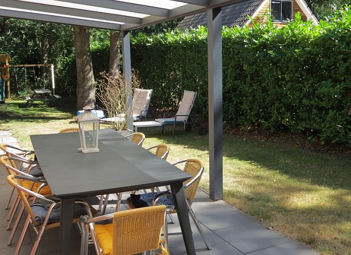 Ferienhaus Morgenster in Norg mit charmanter Backsteinfassade und gruener Umgebung in Nord-Drenthe.