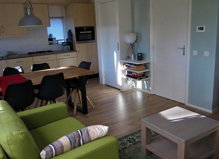 Eingang zum Ferienhaus Morgenster in Norg, umgeben von Natur in Nord-Drenthe, ideal zum Entspannen.