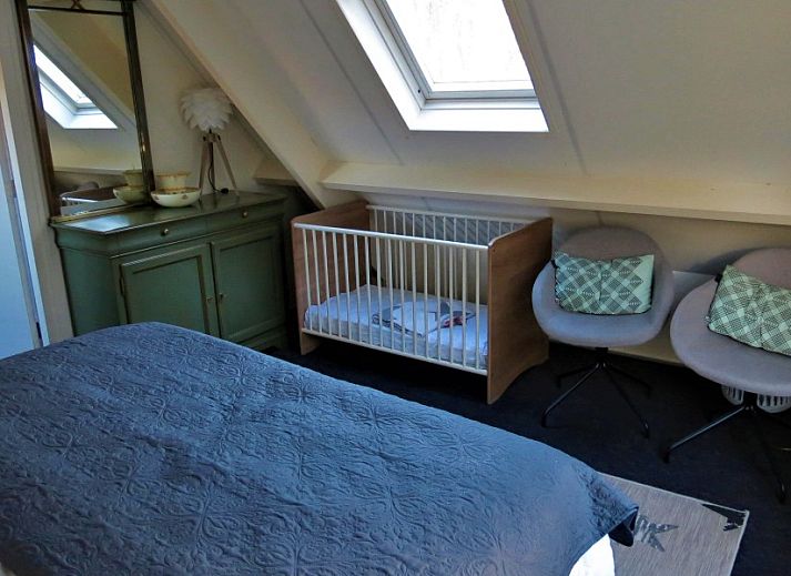 Gemuetliche Veranda des Ferienhauses Morgenster in Norg, Nord-Drenthe, ideal fuer Sommerabende im Freien.