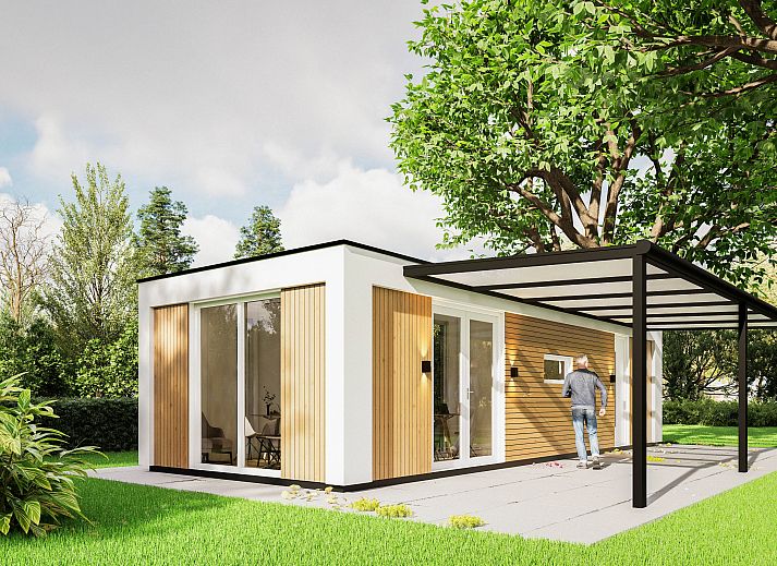 Verblijf 1829109 - Bungalow Noord Drenthe - Het Land van Bartje | 4-persoons Honden chalet | 4BD