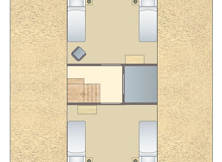 Het Land van Bartje 6-Personen-Bauernhaus in Ees, Nord-Drenthe. Traditionelles Aeusseres mit Reetdach, umgeben von viel Gruen.