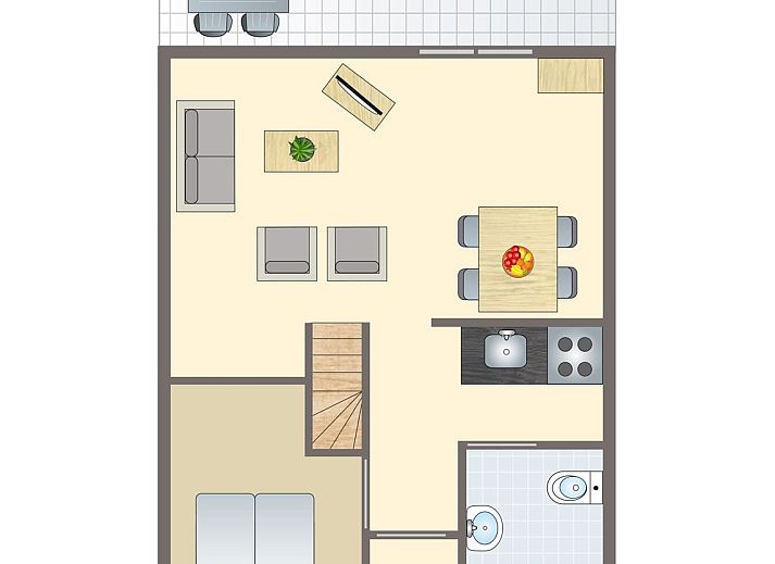 Guest house 182954 - Bungalow Noord Drenthe - Het Land van Bartje | 4-persoons bungalow | 4B1