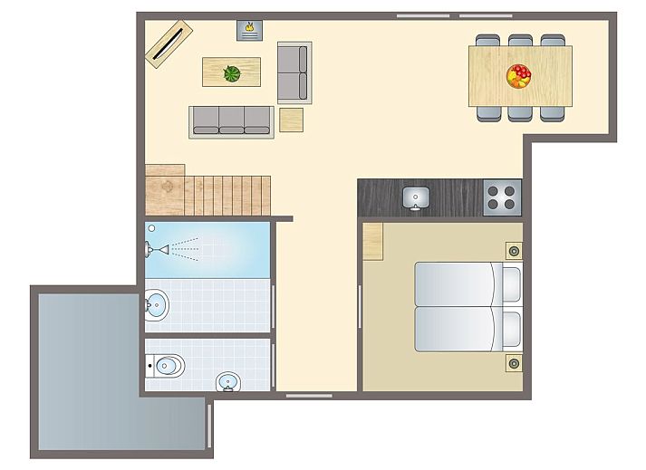 Verblijf 182956 - Bungalow Noord Drenthe - Het Land van Bartje | 6-persoons landhuis | 6D2