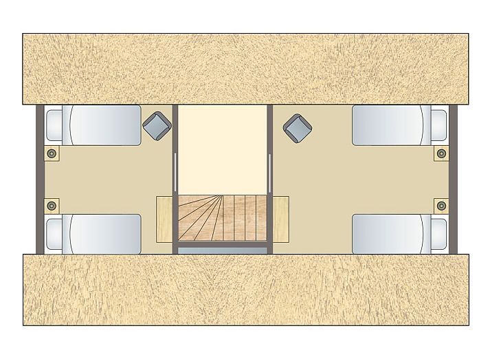 Unterkunft 182964 - Bungalow Noord Drenthe - Het Land van Bartje | 6-persoons hoevewoning | 6D6
