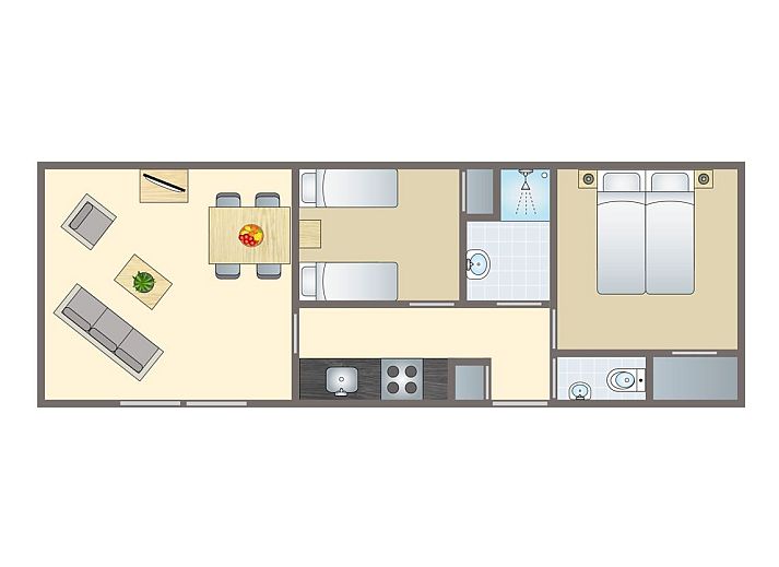 Unterkunft 182978 - Ferienhaus Noord Drenthe - Het Land van Bartje | 4-persoons stacaravan | 4BC