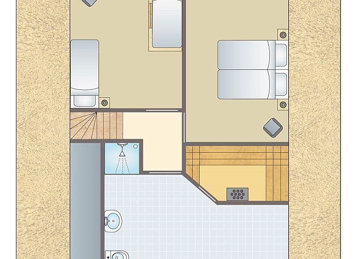 Unterkunft 182979 - Bungalow Noord Drenthe - Het Land van Bartje | 6-persoons kinderhoevewoning | 6DLK