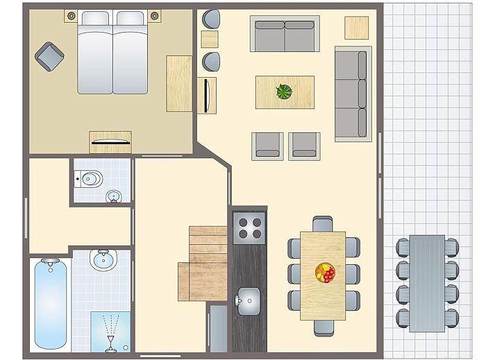 Guest house 182983 - Bungalow Noord Drenthe - Het Land van Bartje | 8-persoons kinderboerderij | 8ELK