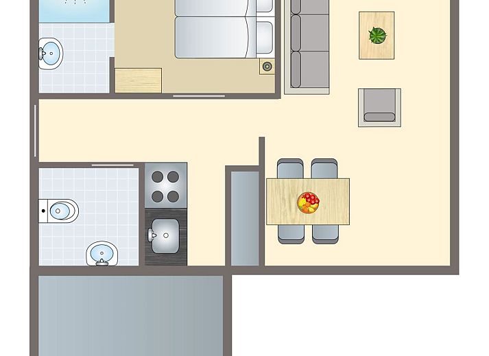 Guest house 182995 - Bungalow Noord Drenthe - Het Land van Bartje | 2-persoons bungalow | 2A