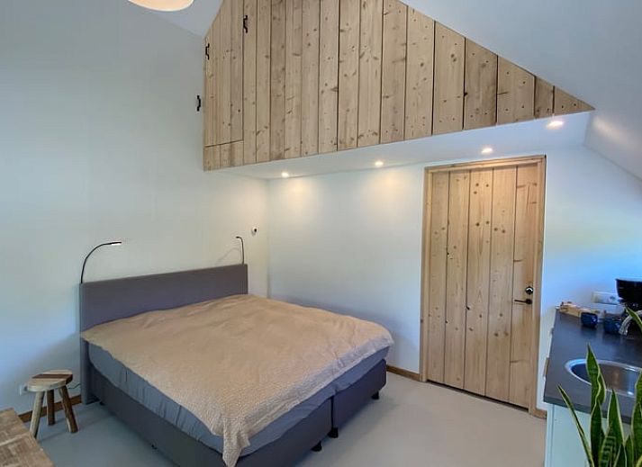 Gemuetliches Beisammensein auf der Terrasse von Huisje in Vries, Ferienhaus in Nord-Drenthe.