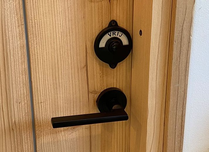 Authentische Backsteinmauer von Cottage in Vries, Ferienhaus in Vries, Drenthe.