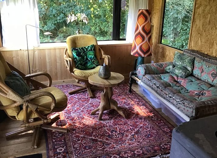 Stijlvolle badkamer in Vakantiehuis in Ekehaar, Noord Drenthe, Drenthe.