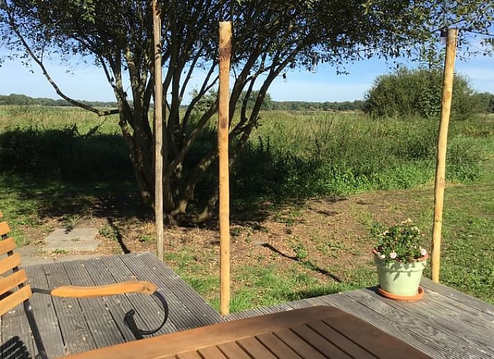 Knusse slaapkamer in Vakantiehuis in Ekehaar, Noord Drenthe, Drenthe.