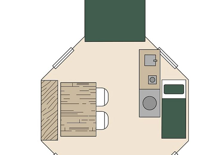 Cozy interior of Cottage in Drouwenerveen, vacation home in North Drenthe, Drenthe.