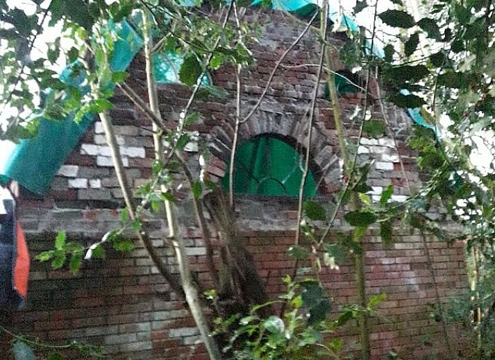 Einzigartige Kueche des Ferienhauses in Altena, bunt und gemuetlich in Nord-Drenthe, Drenthe.