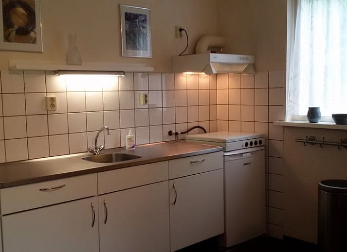 Rustige tuin bij Vakantiehuis in Meppen, Zuidoost Drenthe, ideaal voor ontspanning in de natuur.