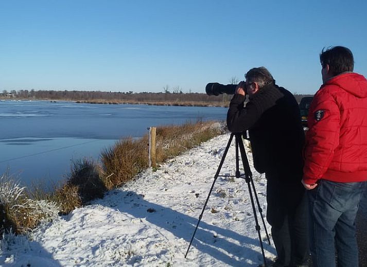 Comfortabele zithoek in Vakantiehuis in Meppen, een uitnodigende plek in Zuidoost Drenthe.