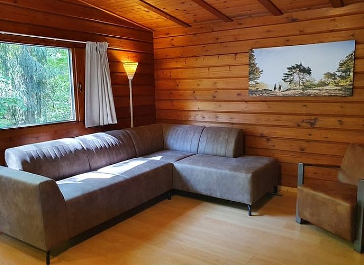 Dining area in Cottage in Meppen, vacation home in Southeast Drenthe with wooden interior and cozy atmosphere.