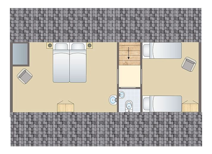 Aelderholt 8-persoons bungalow in Aalden met ruime tuin en terras in Zuidoost Drenthe.