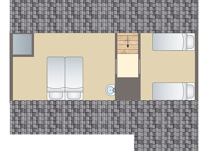 Unterkunft 190359 - Bungalow Zuidoost Drenthe - Aelderholt | 6-persoons bungalow | 6CE