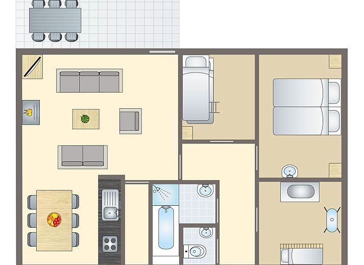 Unterkunft 190362 - Bungalow Zuidoost Drenthe - Aelderholt | 4-persoons kinderbungalow | 4CK