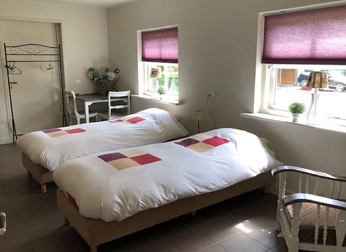 Vacation home in Exloo, Southeast Drenthe, with sunny terrace and green garden.