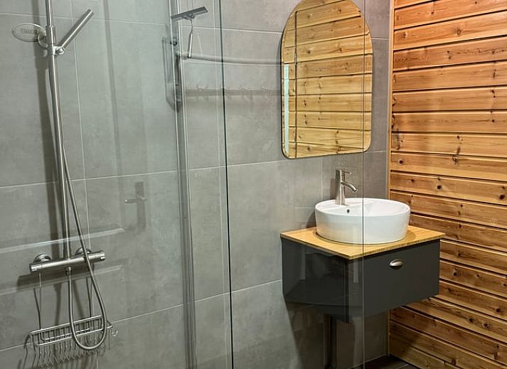 View of expansive fields from Holiday Home in Exloo, Southeast Drenthe.