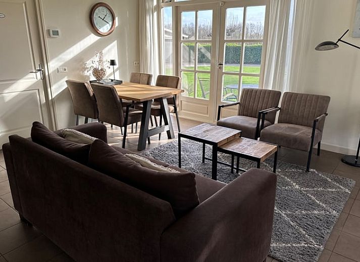 View of expansive fields from Holiday Home in Exloo, Southeast Drenthe.