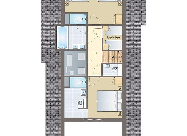 PUUR Exloo Ferienhaus im Suedosten von Drenthe mit moderner Architektur und grossem Garten.
