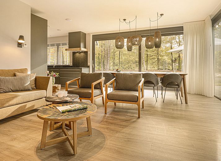 Unterkunft 190438 - Bungalow Zuidoost Drenthe - PUUR Exloo | 8-persoons culinair buitenleven vakantiehuis | 