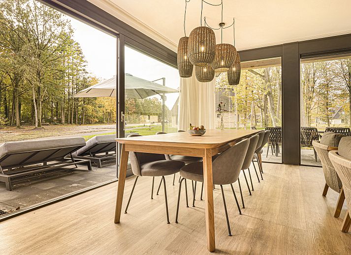 Unterkunft 190438 - Bungalow Zuidoost Drenthe - PUUR Exloo | 8-persoons culinair buitenleven vakantiehuis | 