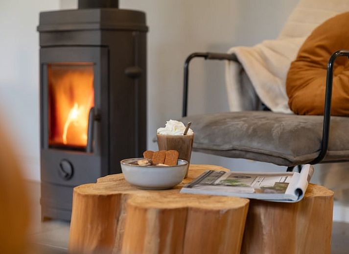 Grosser Garten des Ferienhauses in Exloo, ideal fuer Outdoor-Aktivitaeten im Suedosten von Drenthe.